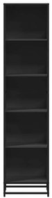 Estante 40x35x170,5 cm contraplacado preto