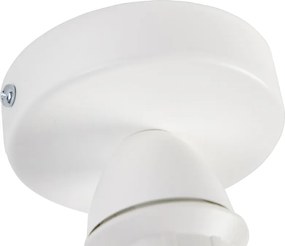 Candeeiro de teto moderno com cúpula bege 35 cm - Combi