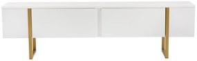 Móvel TV Serenity – Branco e Dourado – 180 cm x 50 cm x 29,5 cm