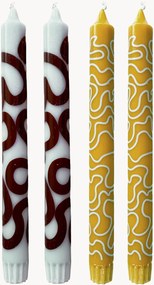Velas de jantar New Ones, conjunto de 4