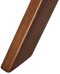 Mesa de jantar  castanho escuro ⌀ 120 cm TYMIS Beliani