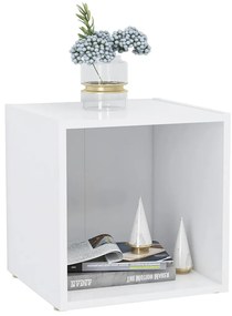 Móvel de TV 37x35x37 cm contraplacado branco