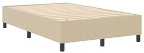 vidaXL Estrado de cama plataforma Cinza Verde 120 x 190 cm tecido