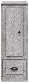 Aparador alto 36x35,5x103,5 cm derivados madeira cinza sonoma