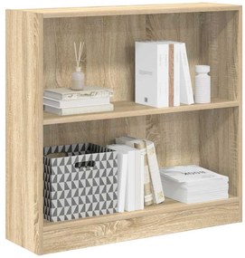 Estante 80x24x75 cm contraplacado carvalho sonoma