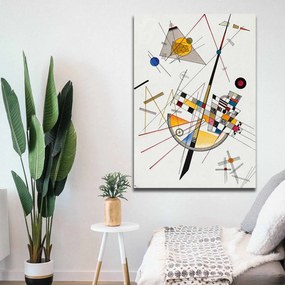 Pintura Decorativa em Tela 70100KANDINSKY034 – Multicolor – 70 x 100 c