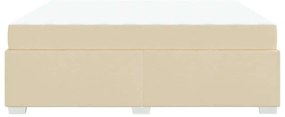 Estrutura da Cama Outros Creme 180 x 200 cm tecido