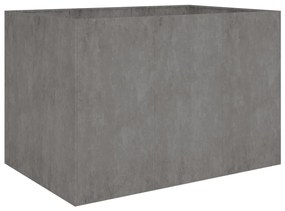 Canteiro elevado de jardim 120x80x80 cm aço corten