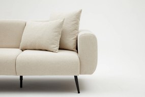 Sofá de 2 Lugares Side – Creme – 171 cm x 77 cm x 82 cm