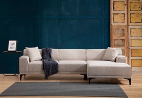 Sofá de Canto Petra – Branco – 145 x 250 cm
