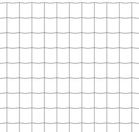 Cerca 10x0,8 m aço cinzento