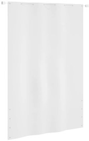 vidaXL Tela de varanda 160x240 cm tecido Oxford branco