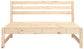 Sofás de centro para jardim 2 pcs 120x80 cm pinho maciço