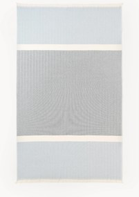 Toalha de praia com franjas decorativas Indra