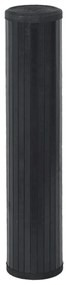 Tapete quadrado 100x100 cm bambu preto