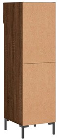 Sapateira 30x35x105 cm derivados de madeira carvalho castanho
