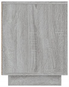 Móvel de TV 80x35x45 cm derivados de madeira cinzento sonoma