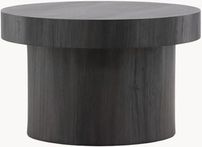 Mesa de apoio com efeito de madeira redonda Malung