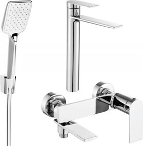 Mexen Zero Conjunto de banheira R62, cromado - 71113R62-00