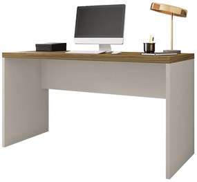 Secretária STUDIO SIMPLE – 136x60x75 cm – Bilaminado Cor de Mel e Caca