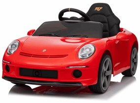 Carro elétrico para crianças RUF GT 12V,com portas rebatíveis, comando remoto, luzes LED dianteiras e traseiras, entrada USB/Aux, bateria de lítio, li