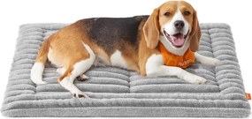 Manta para cães S 90 x 65 cm lavável na máquina cinzento