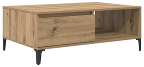 Mesa de centro carvalho artisiano 90 x 60 x 35 cm