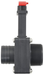 Válvula de regulação para piscina 2 pcs 38 mm