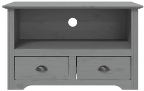 Armário TV c/ 2 gavetas BODO 91,5x44,5x56 cm pinho cinzento