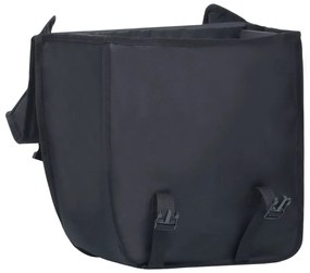 Alforge para bicicleta impermeável 21 L preto