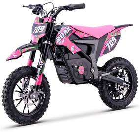 Mini moto elétrica para crianças MINICROSS 709 550W Rosa