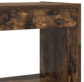 Estante Castanha Castanho Madeira composta 100 x 30 x 198 cm