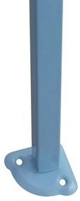 Tenda dobrável 5x5 m azul