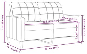 3 pcs conjunto sofás com almofadões e rolos veludo cinza-escuro