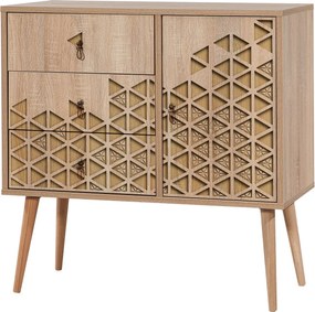 Cômoda Verybox – Carvalho Sonoma – 90x90x40 cm