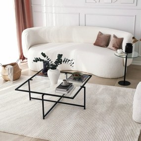 Mesa de Centro Social – Preto – 40x50x40 cm