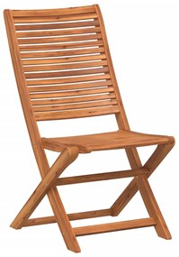 Cadeiras de jardim dobráveis 8 pcs 51x66x95 cm acácia maciça