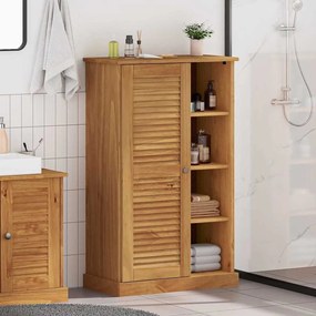 vidaXL Armário de Banheiro castanho mel 68 x 34 x 110 cm