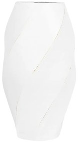 Vaso decorativo branco LENTIA  Beliani