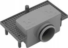 Mexen sifão com filtro para ralo linear, cinza - 1010099