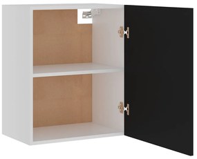 Armário de parede “Lyon” 50x31x60 cm derivados de madeira preto