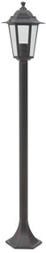 Candeeiros de pé para jardim 6 pcs E27 110 cm alumínio bronze