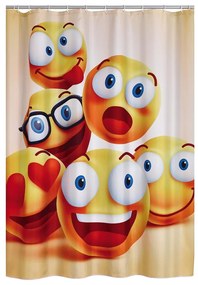 Cortina de duche Smile 180x200 cm