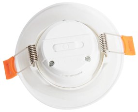 Conjunto de 6 Spots Embutidos Brancos c/ LED Dim to Warm 7W IP65 - Blanca Moderno