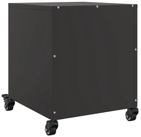 Mesa de cabeceira 36x39x43,5 cm aço preto