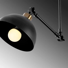 Candeeiro Suspenso Dram – Preto – 42 x 42 cm