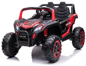 Carro elétrico infantil 12v BUGGY VENTO 12V, com luzes Led, controlo remoto Vermelho