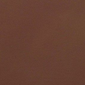 Para-sol estilo vela tecido oxford trapézio 2/4x3 m terracota