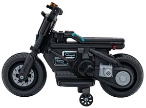 Mota elétrica para crianças 6V, Future 88, 3 a 5 anos Preta