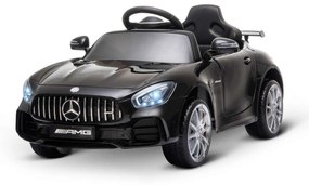 HOMCOM Carro Elétrico Mercedes GTR Licenciado para Crianças 3-5 Anos Controle Remoto Bateria 12V 105x58x45 cm